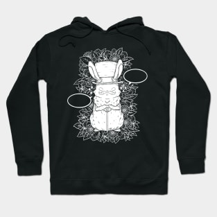 Cute Top Hat Bunny Hoodie